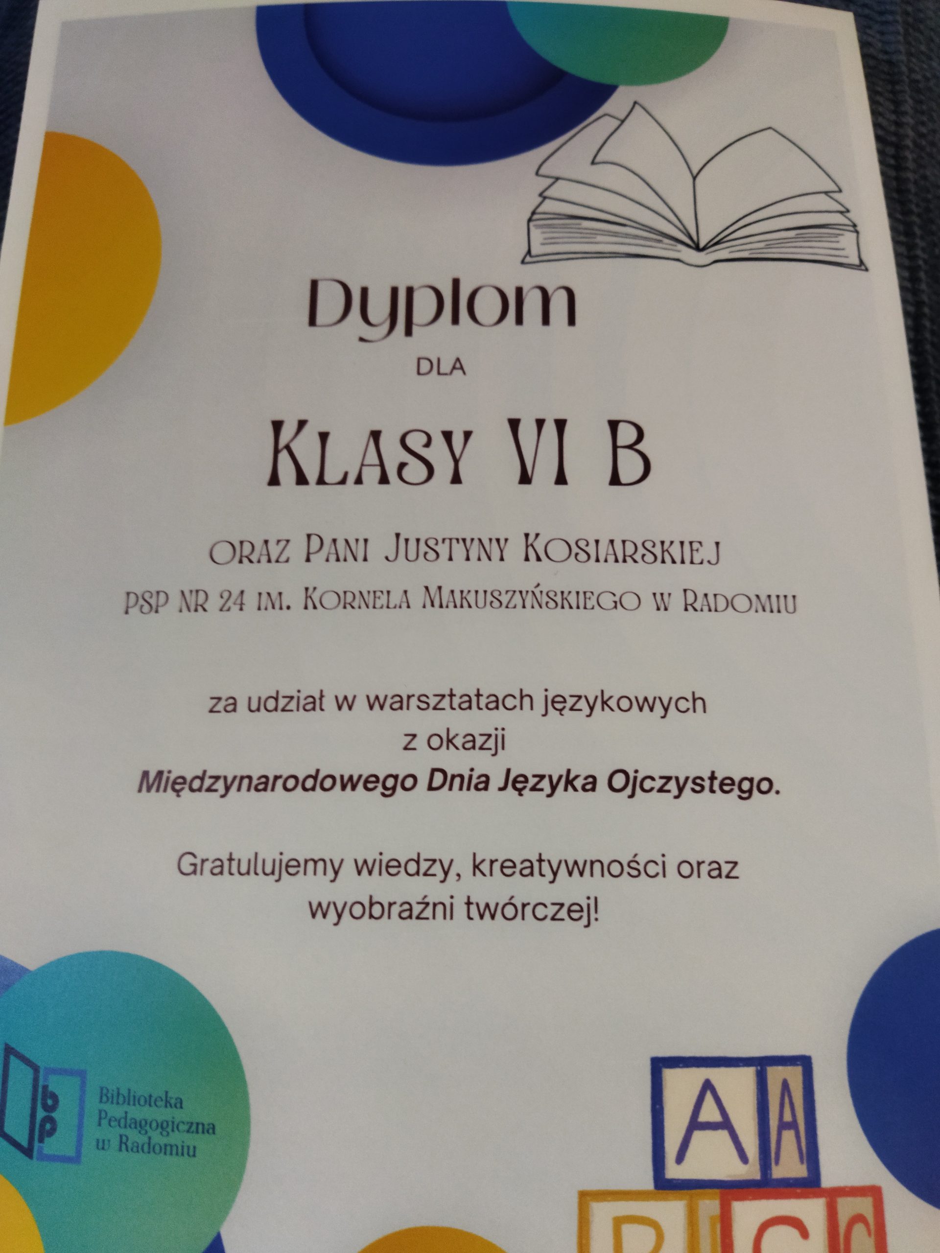 MIĘDZYNARODOWY DZIEŃ JĘZYKA OJCZYSTEGO